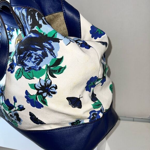 NWOT Isaac Mizrahi Large Tote/Hobo/Traveler - Picture 5 of 9